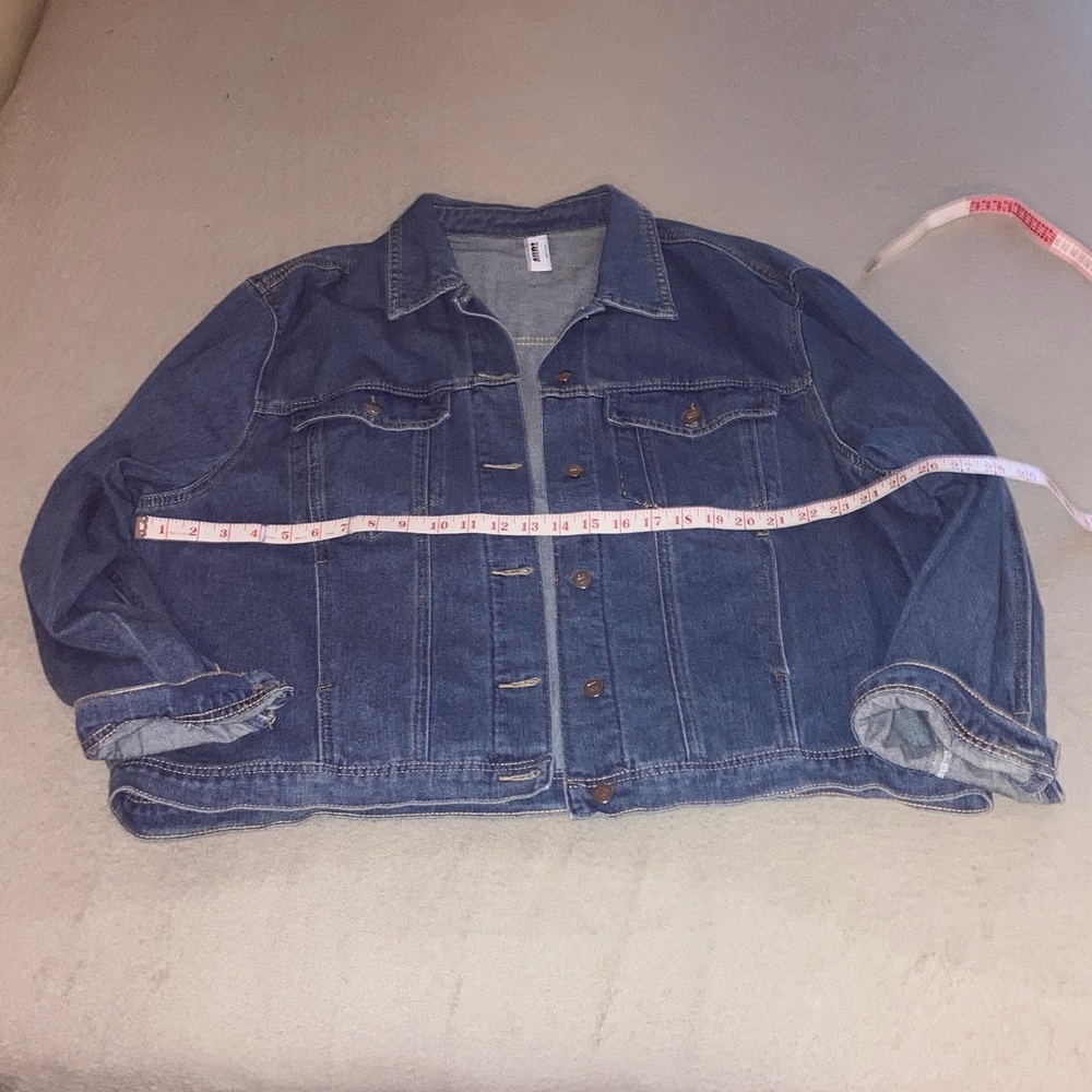 Oversized Blue Denim Jacket